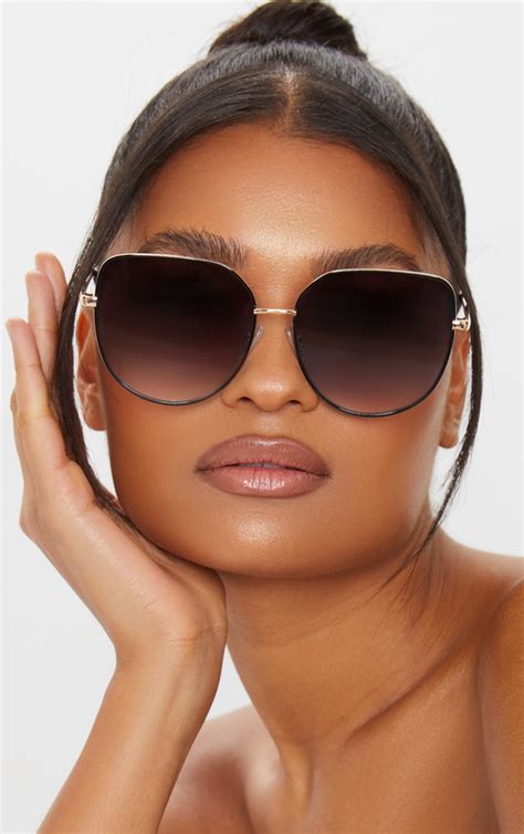 extreme large cat eye sunglasses